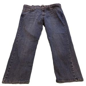 Wrangler Authentics Relaxed Fit Jeans Men's 40x29 Blue Straight Leg